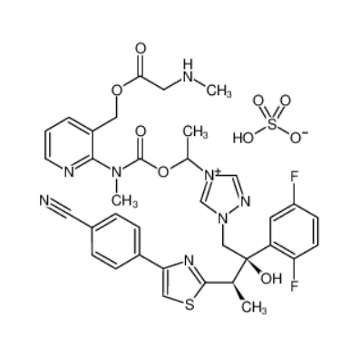 艾沙康唑硫酸鹽,Isavuconazonium sulfate