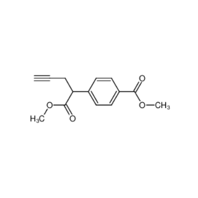 4-(甲酸甲酯)-ALPHA-炔丙基苯基乙酸甲酯,α-propargylhomoterephthalic acid dimethyl ester
