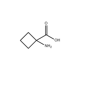 1-氨基環(huán)丁烷羧酸,1-Aminocyclobutanecarboxylic acid