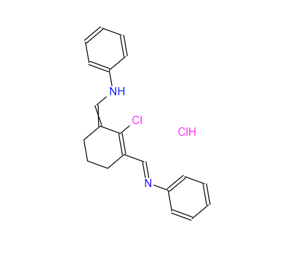 N-[(3-(苯胺基亚甲基)-2-氯-1-环己烯-1-基)亚甲基]苯胺盐酸盐,N-[(3-(Anilinomethylene)-2-chloro-1-cyclohexen-1-yl)methylene]aniline monohydrochloride