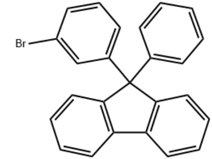 9-(3-溴苯基)-9-苯基-9H-芴,9-(3-Bromophenyl)-9-phenyl-9H-fluorene