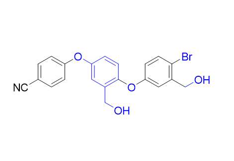 克立硼罗杂质15,4-(4-(4-bromo-3-(hydroxymethyl)phenoxy)-3-(hydroxymethyl)phenoxy)benzonitrile