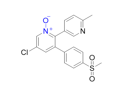 依托考昔雜質(zhì)03,5-chloro-6'-methyl-3-(4-(methylsulfonyl)phenyl)-[2,3'-bipyridine]   1-oxide