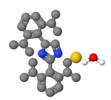 1,3-双(2,6-二异丙基苯基)iMidazol-2-亚叉基金(I)氢氧化物,1,3-Bis(2,6-di-i-propylphenyl)iMidazol-2-ylidenegold(I) hydroxide