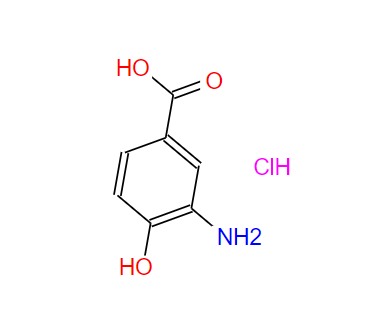 4-羥基-3-氨基苯甲酸鹽酸鹽,3-amino-4-hydroxybenzoic acid,hydrochloride