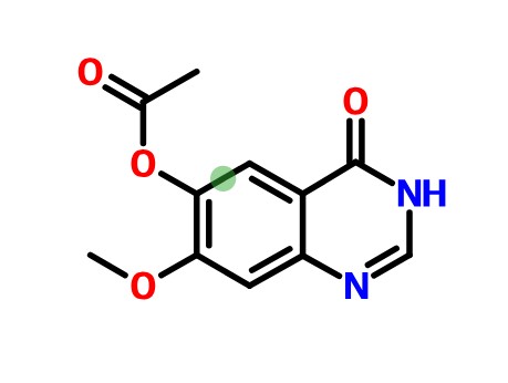 3,4-二氢-7-甲氧基-4-氧代喹唑啉-6-醇乙酸酯,6-acetoxy-7-methoxy-3,4-dihydroquinazolin-4(3H)-one