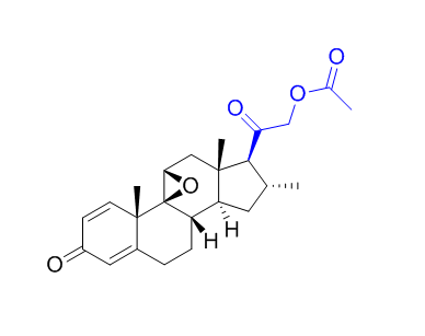 糠酸莫米松杂质51,2-oxo-2-((4aS,4bS,5aS,6aS,7S,8R,9aS,9bS)-4a,6a,8-trimethyl-2-oxo-2,4a,5a,6,6a,7,8,9,9a,9b,10,11-dodecahydrocyclopenta[1,2]phenanthro[4,4a-b]oxiren-7-yl)ethyl   acetate