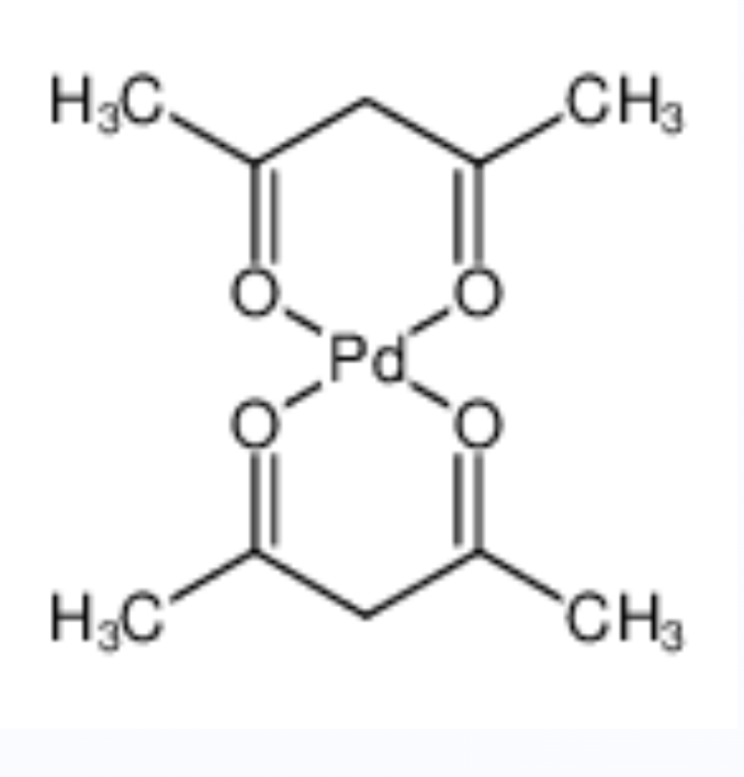 二(乙酰丙酮)鈀(II),Bis(2,4-pentanedionato-O,O')palladium(II)