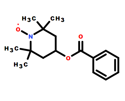 4-苯甲酰氧基-2,2,6,6-四甲基哌啶1-氧基 自由基,2,2,6,6-Tetramethyl-4-(benzoyloxy)piperidine-1-oxyl