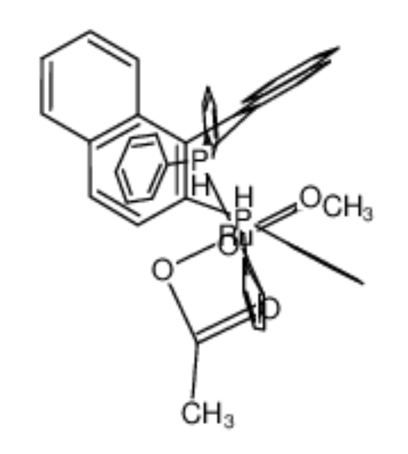 二乙酸根[(R)-(+)-2,2'-二(二苯基膦基)-1,1'-联萘基]钌(II),Diacetato[(R)-(+)-2,2'-bis(diphenylphosphino)-1,1'-binaphthyl]ruthenium(II)