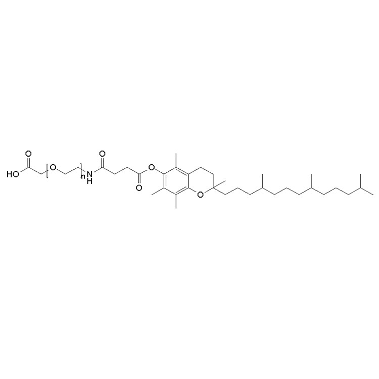 维生素E-聚乙二醇-羧基,VE-PEG-COOH;Vitamin E-PEG-acid