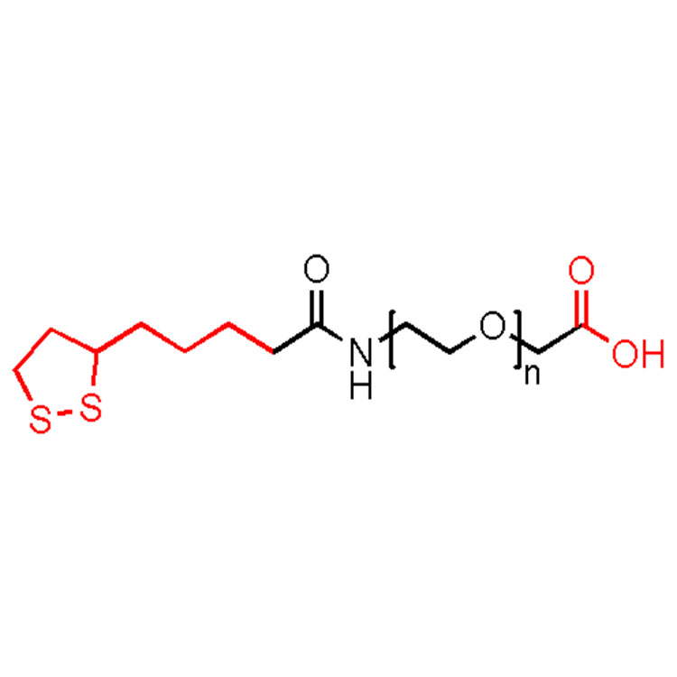 硫辛酸-聚乙二醇-羧基,LA-PEG-COOH;Lipoic acid-PEG-acid