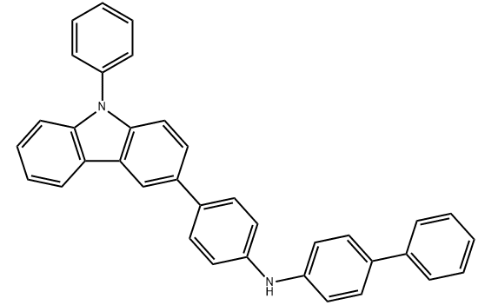 N-(4-(9-苯基咔唑-3-基)苯基)联苯-4-胺,N-(4-(phenyl-9H-carbazol-3-yl)phenyl)biphenyl-4-amine