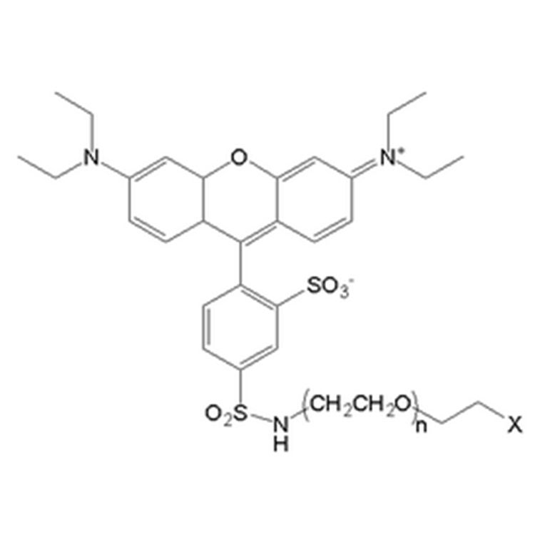 羅丹明-聚乙二醇-羧基,RhodamineB-PEG-acid;RB-PEG-COOH