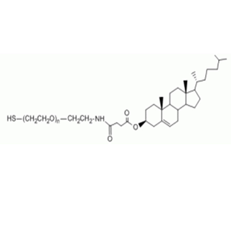 胆固醇-聚乙二醇-巯基,CLS-PEG-SH;Cholesterol-PEG-Thiol