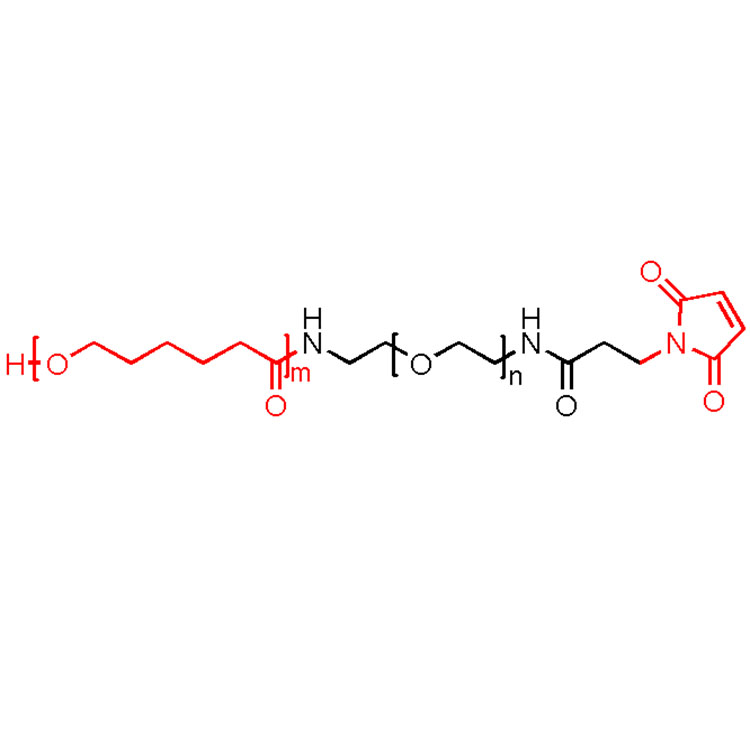 聚己內(nèi)酯-聚乙二醇-馬來酰亞胺,PCL-PEG-MAL;PCL-PEG-PCL-PEG-