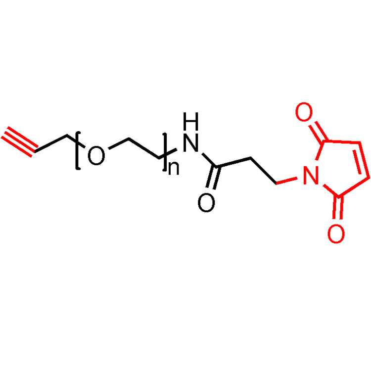 炔烴-聚乙二醇-馬來酰亞胺,Alkyne-PEG-Maleimide;Alk-PEG-MAL