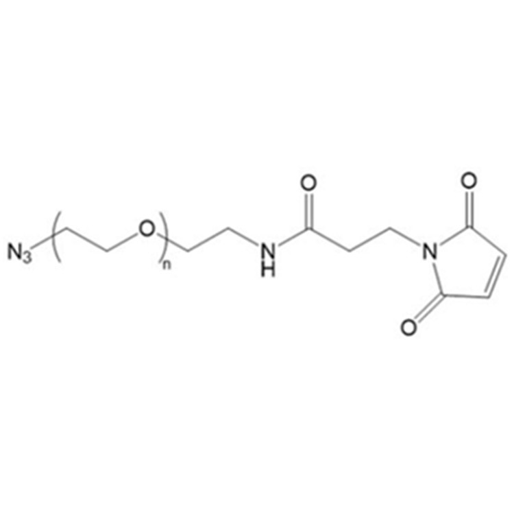 叠氮-聚乙二醇-马来酰亚胺,N3-PEG-MAL;Azdio-PEG-Maleimide