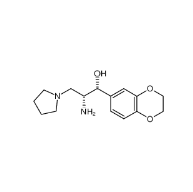 依利格鲁司特中间体5,(1R,2R)-2-amino-1-(2,3-dihydrobenzo[β][1,4]dioxin-6-yl)-3-pyrrolidin-1-yl-propan-1-ol