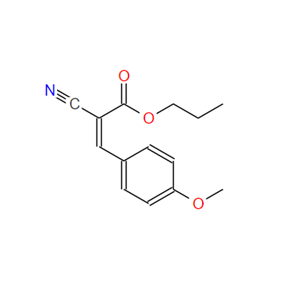 2-氰基-3-(4-甲氧苯基)-2-丙烯酸丙酯,propyl 2-cyano-3-(4-methoxyphenyl)prop-2-enoate
