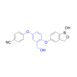 克立硼罗杂质14,4-(4-((1-hydroxy-1,3-dihydrobenzo[c][1,2]oxaborol-5-yl)oxy)-3-(hydroxymethyl)phenoxy)benzonitrile