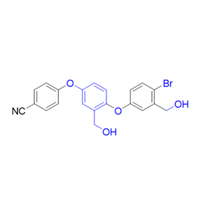 克立硼罗杂质15,4-(4-(4-bromo-3-(hydroxymethyl)phenoxy)-3-(hydroxymethyl)phenoxy)benzonitrile