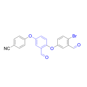 克立硼罗杂质16,4-(4-(4-bromo-3-formylphenoxy)-3-formylphenoxy)benzonitrile