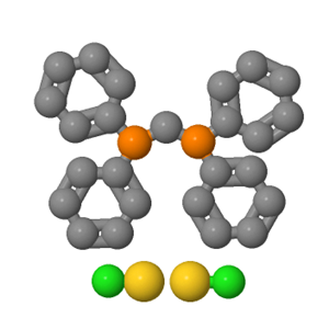 37095-27-5；[Μ-双(二苯基膦)甲烷]二氯代二金(I)