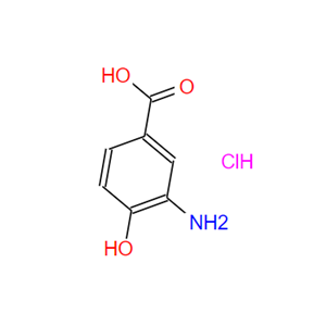 4-羟基-3-氨基苯甲酸盐酸盐,3-amino-4-hydroxybenzoic acid,hydrochloride