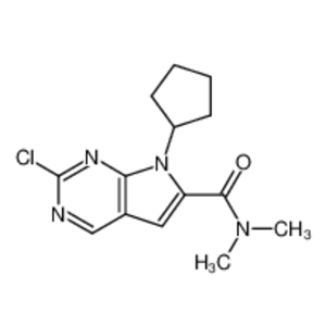 2-氯-7-环戊基-N,N-二甲基-7H-吡咯并[2,3-D]嘧啶-6-甲酰胺