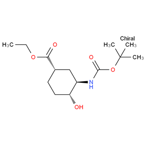 (1S,3R,4R)-3-(叔丁氧羰基氨基)-4-羟基环己烷-1-羧酸乙酯
