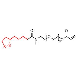 硫辛酸-聚乙二醇-丙烯酸酯