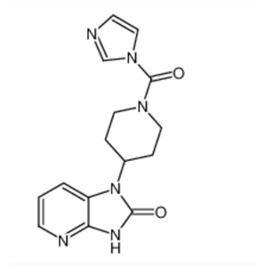 1-(1-(1H-咪唑酸乙酯-1-羰基)吡啶-4-YL)-1H-咪唑[4,5-B]吡啶-2(3H)-酮,1-(1-(1H-imidazole-1-carbonyl)piperidin-4-yl)-1H-imidazo[4,5-b]pyridin-2(3H)-one