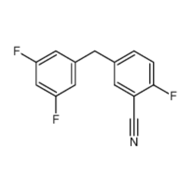 5-(3,5-二氟苄基)-2-氟苄腈,5-(3,5-difluorobenzyl)-2-fluorobenzonitrile