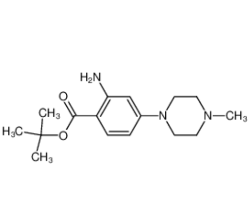 2-氨基-4-(4-甲基-1-哌嗪)苯甲酸叔丁酯,tert-butyl 2-amino-4-(4-methylpiperazin-1-yl)benzoate