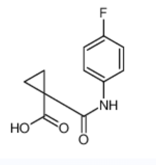 1-(4-氟苯基氨基甲酰基)环丙烷羧酸,1-(4-FLUOROPHENYLCARBAMOYL)CYCLOPROPANECARBOXYLIC ACID
