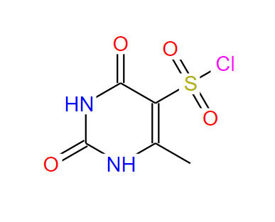 1,2,3,4-四氢-6-甲基-2,4-二氧代-5-嘧啶磺酰氯,6-methyl-2,4-dioxo-1H-pyrimidine-5-sulfonyl chloride