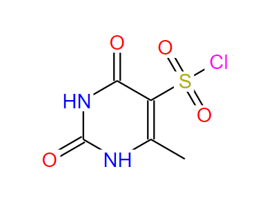 1,2,3,4-四氫-6-甲基-2,4-二氧代-5-嘧啶磺酰氯,6-methyl-2,4-dioxo-1H-pyrimidine-5-sulfonyl chloride