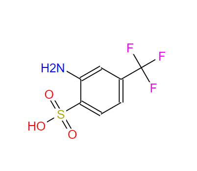 3-氨基-alpha,alpha,alpha-三氟甲苯-4-磺酸,2-amino-4-(trifluoromethyl)benzenesulfonic acid