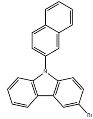 N-(2-萘基)-3-溴咔唑,N-(2-naphthyl)-3-bromocarbazole