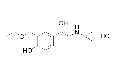 沙丁醇胺雜質(zhì)15,4-(2-(tert-butylamino)-1-hydroxyethyl)-2-(ethoxymethyl)phenol hydrochloride