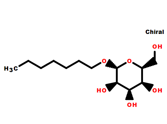 庚基-β-D-吡喃葡萄糖苷,HEPTYL-β-D-GLUCOPYRANOSIDE
