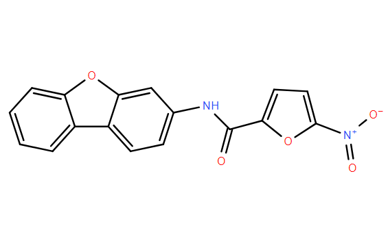 N-(二苯并[b,d]呋喃-3-基)-5-硝基呋喃-2-甲酰胺,N-(Dibenzo[b,d]furan-3-yl)-5-nitrofuran-2-carboxamide