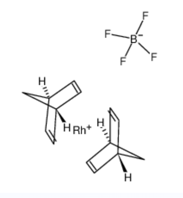 双(双环戊二烯)四氟硼酸铑,BIS(NORBORNADIENE)RHODIUM (I) TETRAFLUOROBORATE
