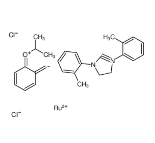 二氯[1,3-双(2-甲基苯基)-2-咪唑烷亚基](2-异丙氧基苯亚甲基)钌(II),Dichloro[1,3-bis(2-methylphenyl)-2-imidazolidinylidene](2-isopropoxyphenylmethylene)ruthenium(II)