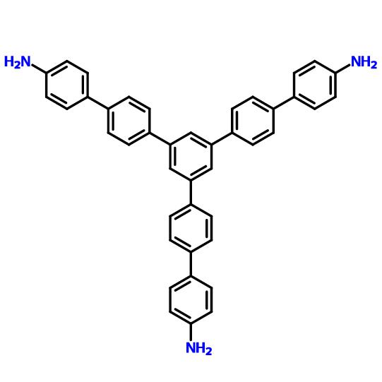 5''-(4'-氨基-[1,1'-联苯]-4-基)-[1,1':4',1'':3'',1''':4''',1''''-五联苯]-4,4''''-二胺,5''-(4'-amino-[1,1'-biphenyl]-4-yl)-[1,1':4',1'':3'',1''':4''',1''''-quinquephenyl]-4,4''''-diamine