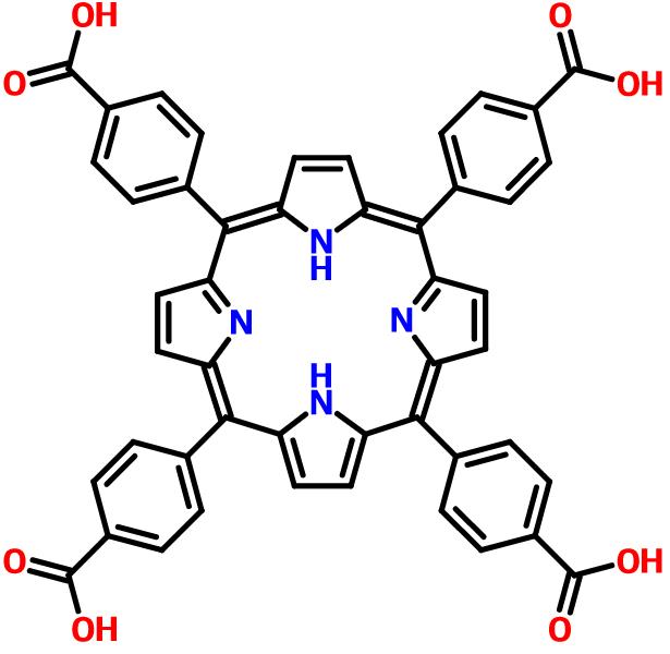 中-四(4-羧基苯基)卟吩,4,4',4'',4'''-(21H,23H-porphine-5,10,15,20-tetrayl)tetrakis-Benzoicacid