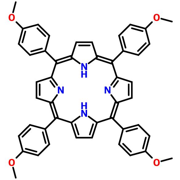 5,10,15,20-四三(4-甲氧基苯基)-21H,23H-卟啉,5,10,15,20-tetrakis(4-methoxyphenyl)-21,22-dihydroporphyrin