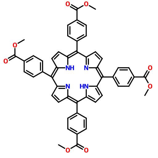 5,10,15,20-四(4-羧基苯基)卟吩四甲酯,Tetramethyl 4,4',4'',4'''-(5,10,15,20-porphyrintetrayl)tetrabenzo ate