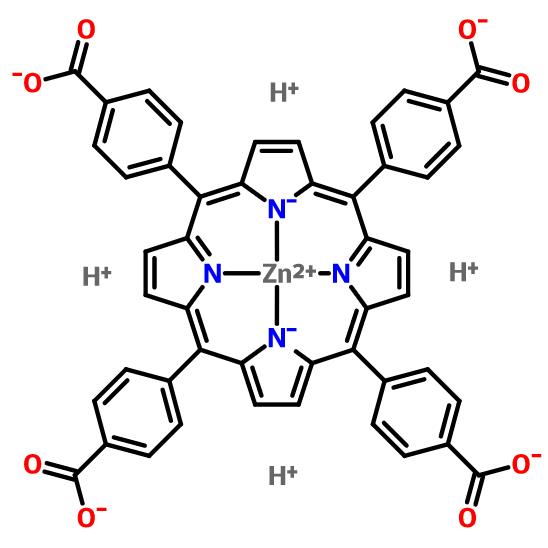 内消旋-四(4-羧基苯基)卟啉锌(II),TCPP-Zn(2+)